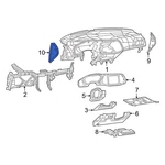 For Dodge Challenger 2015-2023 5la79dx9ab Left Instrument Panel Side Cover. Fixed Price $75.38.