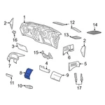 For Ford F-150 2004-2006 4l3z1504302aaa Instrument Panel Bezel. Fixed Price $110.34.
