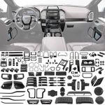 Carbon Fiber Center Console Dash Accessories Cover Trims Kit For Ford F150 15-20. Fixed Price $97.99.