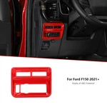 Red Interior Headlight Switch Button Panel Trim Cover Bezels For Ford F150 2021+. Fixed Price $13.99.