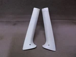 1971 1972 1973 Mercury Cougar Xr7 Gt Std Pair White Vertical Headliner Trim. Fixed Price $75.00.