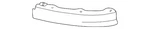 Genuine Gm Front Driver Side Bumper Outer Valance Panel 10419312. Fixed Price $106.95.