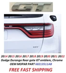 18 19 20 21 22 23 24 Dodge Durango Chrome Trunk Decklid Gt Nameplate New Mopar. Fixed Price $35.00.
