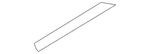 Genuine Audi Rear Trim 4l0-853-793-4pk. Fixed Price $46.76.