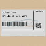 Genuine Bmw 51438073361 -. Fixed Price $107.17.
