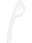 Genuine Nissan Window Regulator Guide 82234-3sg0a. Fixed Price $39.51.