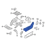 For Ford Transit Connect 2014-2018 Am5z5862187ba Front Left Seat Trim Panel. Fixed Price $133.15.