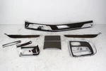 16-18 Bmw G12 Dash Doors Air Vent Fine Wood Fineline Highly Shiny Trim Cover Set. Fixed Price $244.80.