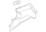Genuine Kia Trunk Side Trim 85740-m7000wk. Fixed Price $129.59.