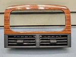 99-04 Jeep Grand Cherokee Center Dash Radio Bezel A/c Air Vent Trim Panel Wood. Fixed Price $44.99.