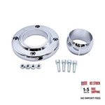 1 Set Shlpdfm Steering Column Chrome Polished Aluminum Floor Mount. Fixed Price $33.53.
