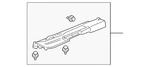 Genuine Honda Garnish Assembly L Side *nh598l* (atlas Gray) 84251-scv-a00zc. Fixed Price $90.72.