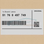 Genuine Bmw 51768497749 -. Fixed Price $64.89.