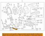 Gm Oem 17-20 Acadia Seats Tracks Passenger Seat Components-track Cover 84025473. Fixed Price $34.20.