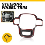 For Ford F150 2021-2025 F-150 Carbon Fiber Frame Steering Wheel Panel Cover Trim. Fixed Price $25.99.