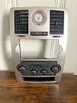 2005-2007 Chrysler 300 300c Radio Dash Bezel Vent Trim + Climate Control Ac Oem. Fixed Price $69.70.