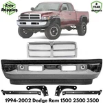 Front Bumper Chrome & Grille Assembly Kit For 1994-2002 Dodge Ram 1500 2500 3500. Fixed Price $904.94.