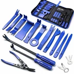 Poraxy 19pcs Trim Removal Tool, Car Panel Dashboard Door Audio Blue. Fixed Price $26.05.