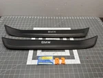 13-15 Bmw X1 E84 Right & Left Door Sill Scuff Trim Plate Cover Pair Oem. Fixed Price $22.11.