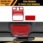 Car Roof Reading Lamp Light Cover Trim For Ford Mustang 2024+ Red. Fixed Price $14.88.