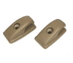 1998-2004 Chevy S10 Pickup Blazer Coat Hook Pair Set Of 2 Brown Tan Oem. Fixed Price $12.99.