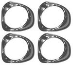 Front Headlamp Bezel 1963 Chevrolet Impala 4 Pcs Set. Fixed Price $156.95.