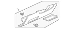 Genuine Gm Knee Bolster 15947132. Fixed Price $49.61.