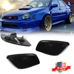 Jdm Dark Smoked Lens Side Marker Lights For 02-03 Subaru Impreza Rs / Ts Wrx. Fixed Price $14.99.
