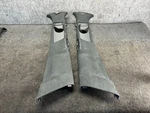 Suede Right & Left Side B Pillar Trim Panel 2014-2017 Mercedes W222 S63 S65 Oem. Fixed Price $250.00.