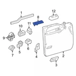 Genuine Ford Switch Bezel 7c3z-14525-pa. Fixed Price $19.20.