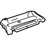 New Genuine Mercedes-benz Cover, Rear-end Floor 2126900807 / 212-690-08-07 Oem. Fixed Price $35.86.