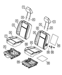 Genuine Mopar Bezel Inner 5142481aa. Fixed Price $9.49.