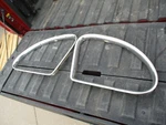 1939 Chevy Coupe Quarter Window Garnish Moldings Original Gm Pair Interior Trim. Fixed Price $385.00.