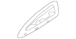 Genuine Mazda Door Switch Trim Panel Lc63-68-4l1b-90. Fixed Price $29.90.