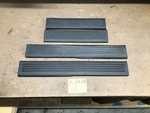 07-13 Chevy Silverado Ext Cab Door Sill Trim Plate Set Extended Black #15. Fixed Price $64.00.