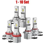 Auxito 9005 9006 H11 Headlights 6-60x Led Bulb Super Set White Conversion Bright. Fixed Price $240.16.