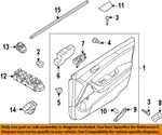 Hyundai Oem 15-19 Sonata Interior Trim-handle, Inside Cap 82629c1000try. Fixed Price $19.18.