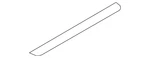 Genuine Audi Scuff Plate 8k0-853-374-b-01c. Fixed Price $183.06.
