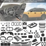 For Ford Bronco Sport 2021+ Carbon Interior Exterior Trim Dash Full Decor Covers. Fixed Price $12.99.