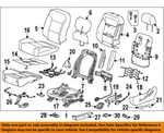 Gm Oem 14-19 Sierra 1500 Limited Driver Seat Components-track Cover 23218776. Fixed Price $29.78.