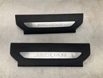 17-20 Jaguar F-pace Interior Front Left & Right Door Scuff Sill Trim Pair Cm. Fixed Price $67.99.