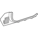 New Genuine Mercedes-benz Cover Rail 20568600369051 / 205-686-00-36-9051 Oem. Fixed Price $86.71.