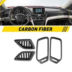 For Honda Accord 18-2022 4 Carbon Fiber Abs Dashboard Air Vent Outlet Cover Trim. Fixed Price $18.04.