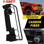 Carbon Fiber Air Vent Outlet Cover Trim Accessories For Toyota Tacoma 2024-2026. Fixed Price $79.51.