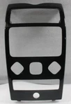 Maserati Quattroporte, Dash Radio Bezel, Black, Scratched, Used, P/n 981336680. Fixed Price $400.00.