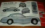 1965 Jensen C-v8 Mk Iii Original Imp Brochure Specs Info 65 62-66 Cv8 Mark 3. Fixed Price $9.49.