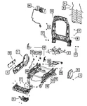 Genuine Mopar Inboard Shield Left 1nk88dx9aa. Fixed Price $5.80.