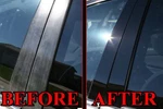 Black Pillar Posts For Bmw 3-series 99-05 E46 6pc Set Door Trim Piano Cover. Fixed Price $47.96.