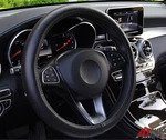 Car Steering Wheel Cover Perforated Pu Leather Glove For Mercedes A B C E Class. Fixed Price $28.48.