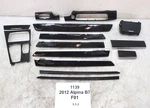 10-12 Oem Bmw F01 Central Console Dash Doors Wood Trim Anthracite Set *. Fixed Price $415.01.